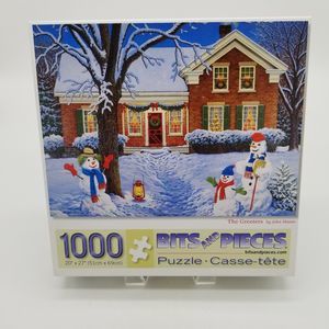 Bits and Pieces The Greeters 1000 pc Jigsaw Puzzle Complete Pre Owned